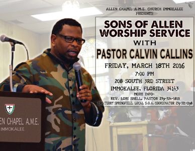 Sons_Of_Allen_Worship_Service_Calvin_Callins_flyer